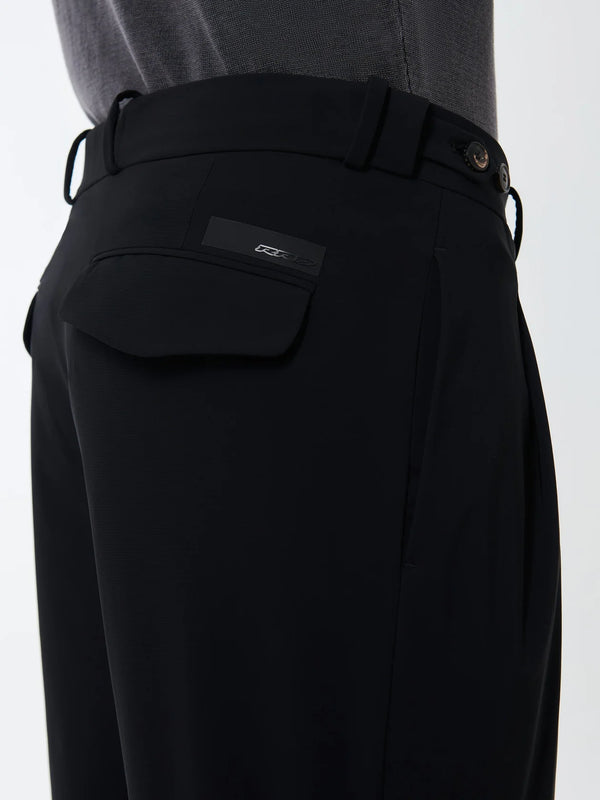 pantalone SURFLEX CHINO DOUBLE PENCE nero