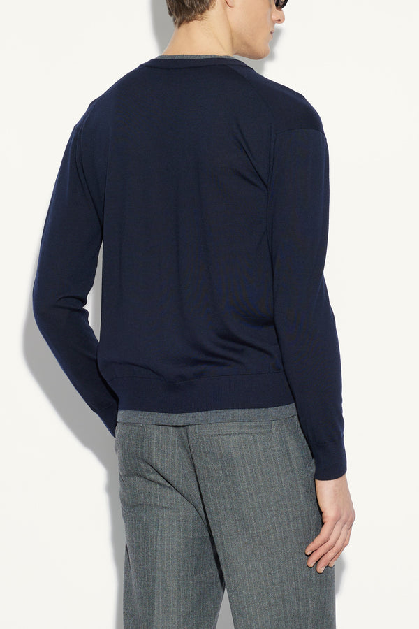 maglia CARDIGAN blu