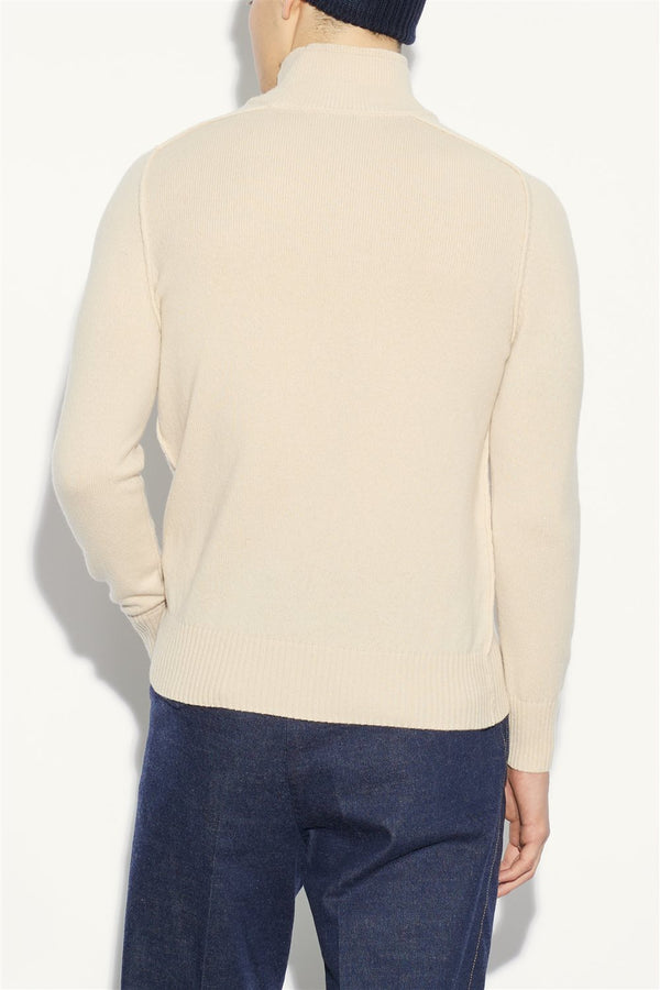 maglia LUPETTO panna