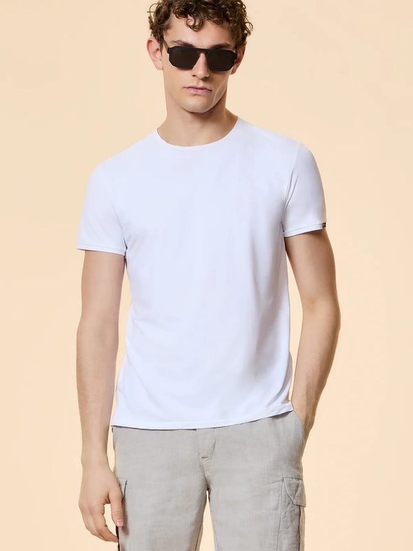 t-shirt OXFORD LOGO bianco