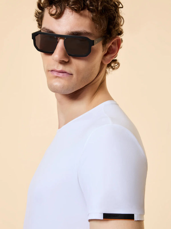 t-shirt OXFORD LOGO bianco