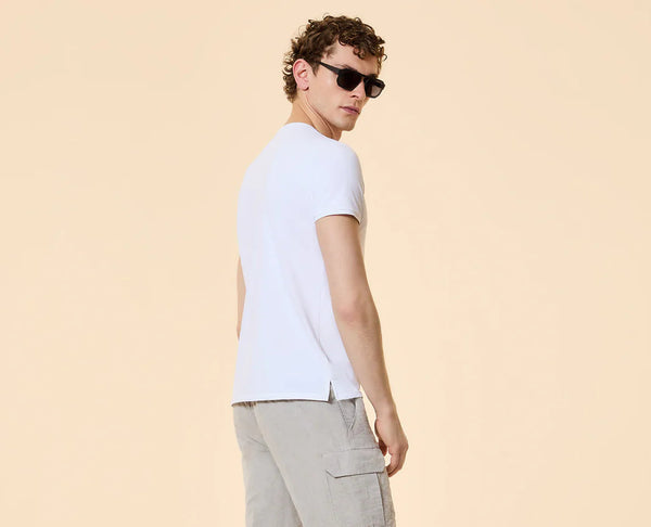 t-shirt OXFORD LOGO bianco