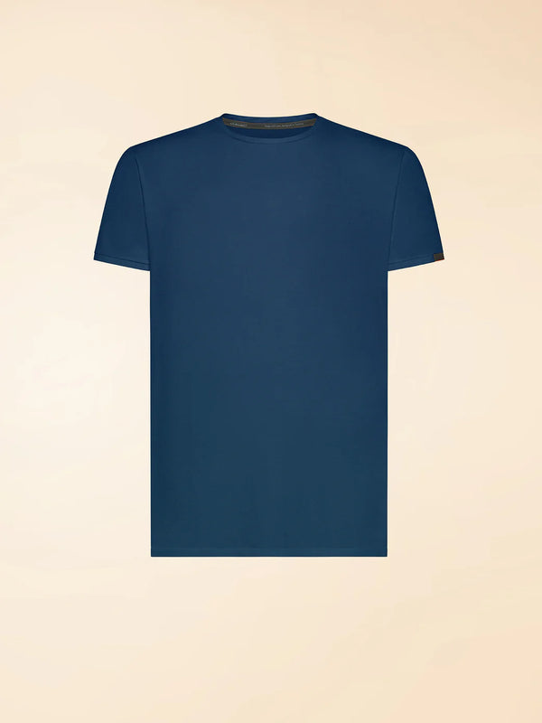 t-shirt OXFORD LOGO blu