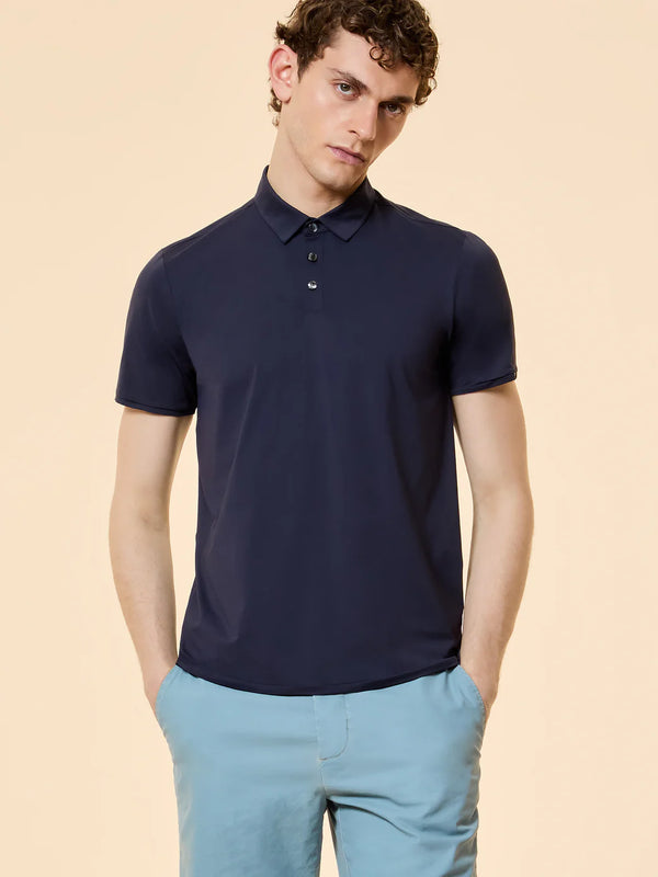 polo OXFORD LOGO blu