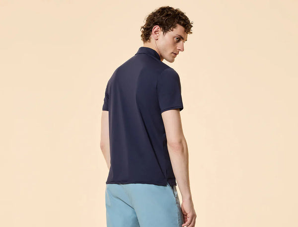 polo OXFORD LOGO blu