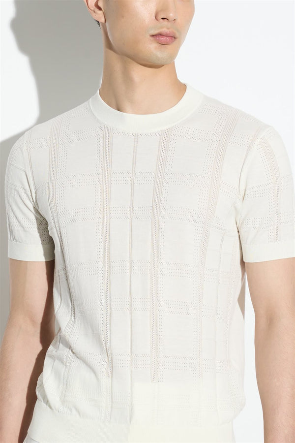 maglia GIRO LAVORATO panna