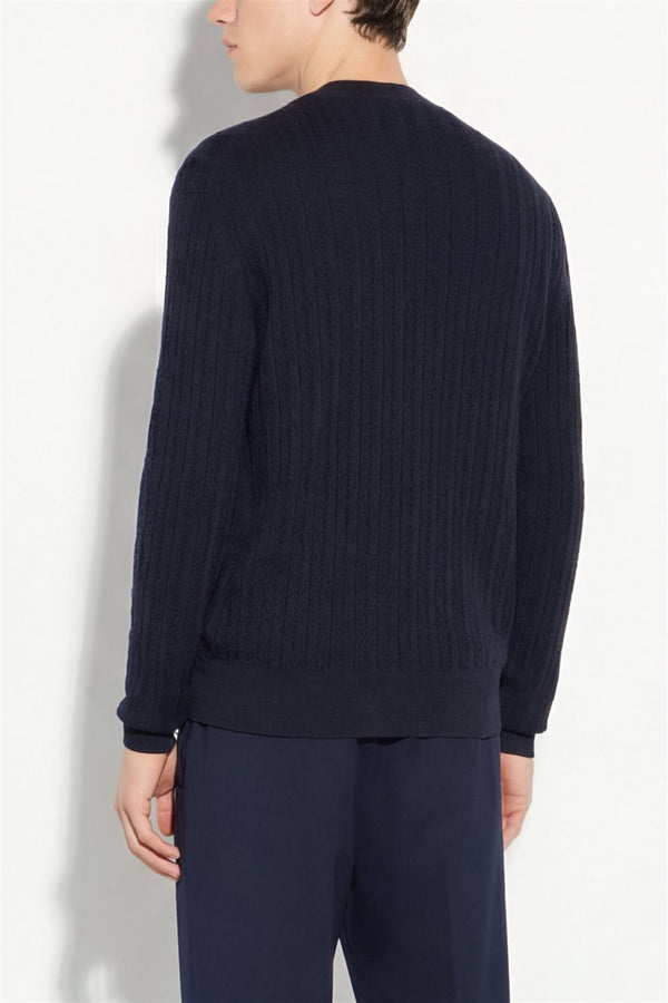 maglia CHEVRON blu