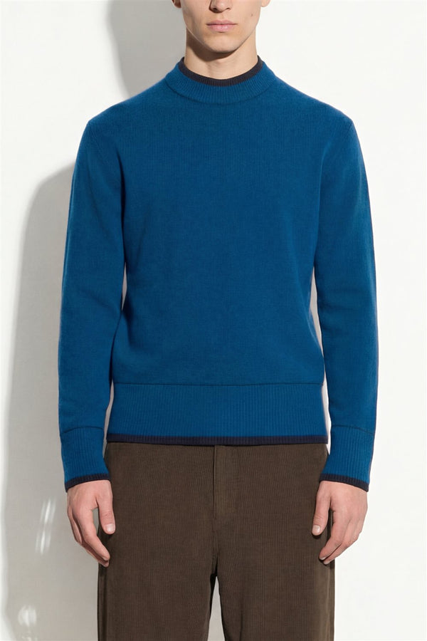 maglia DOPPIA bluette/blu navy