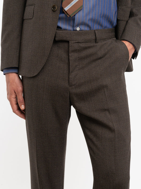 abito MICROTEXTURE marrone