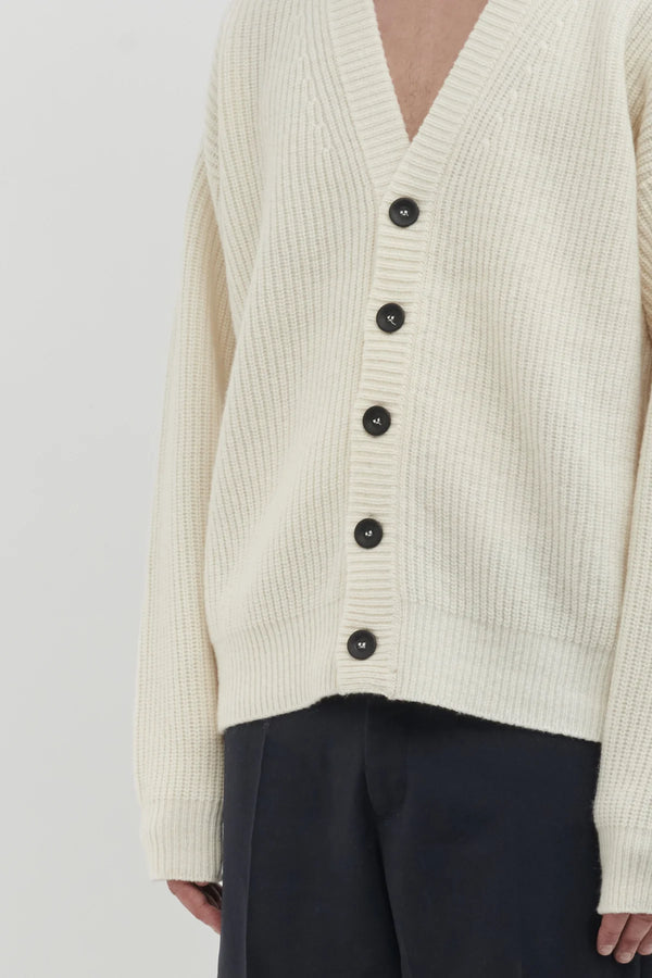 maglia CARDIGAN INGLESE panna