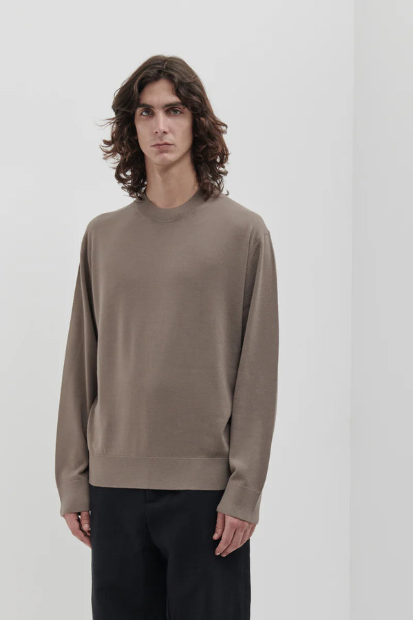maglia CASHEMIRE taupe