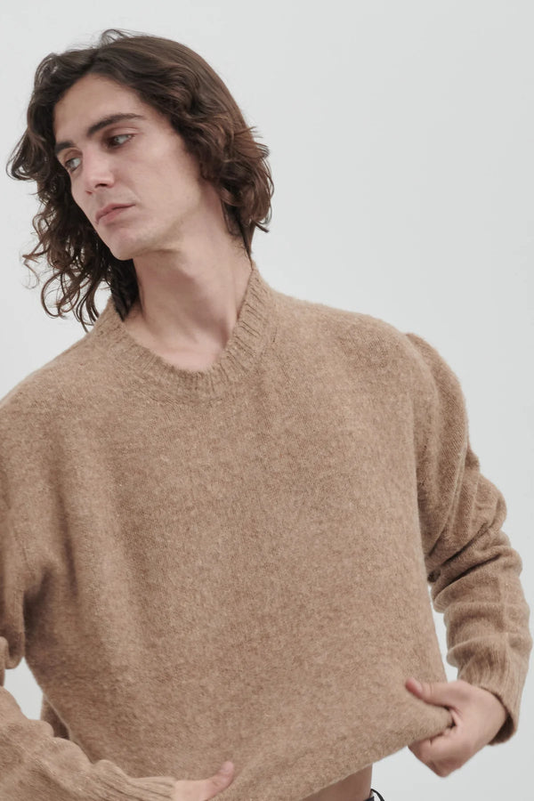 maglia BOTTONATO beige