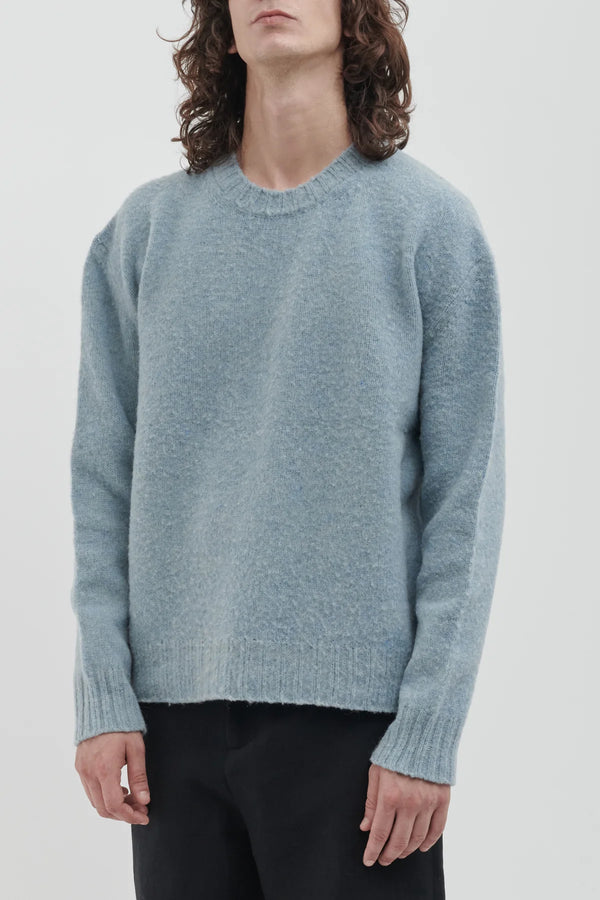 maglia BOTTONATO azzurro