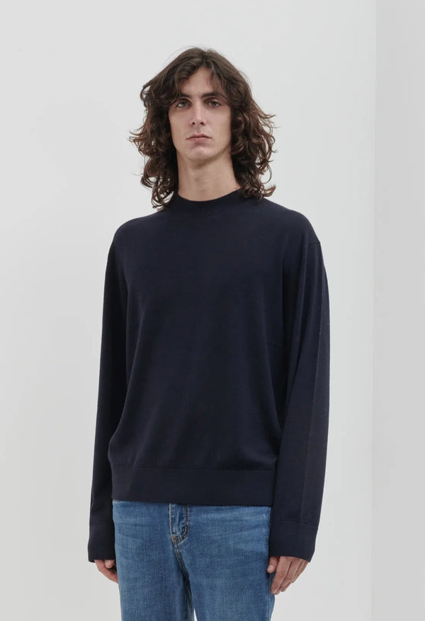 maglia CASHEMIRE blu