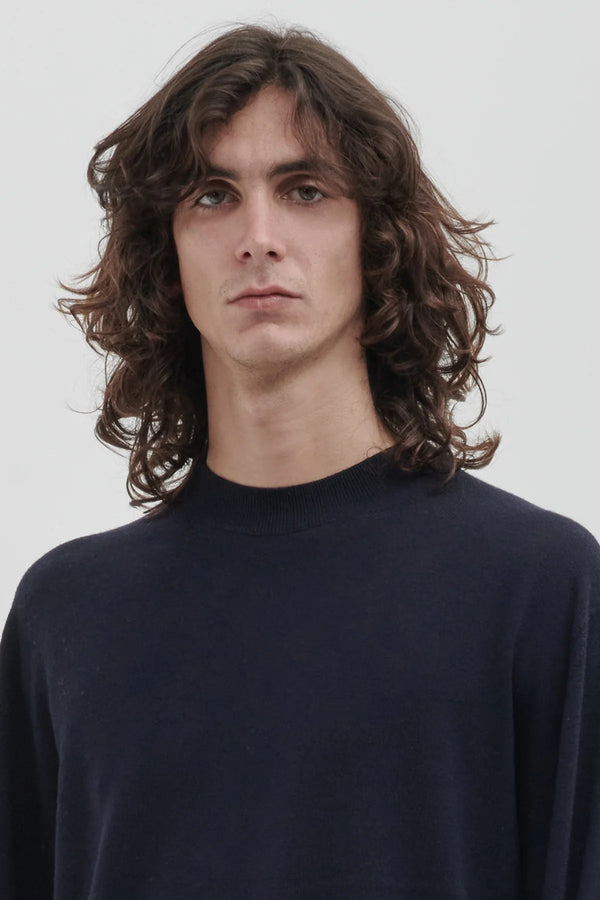 maglia CASHEMIRE blu
