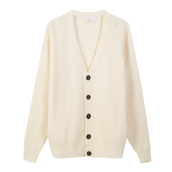 maglia CARDIGAN INGLESE panna