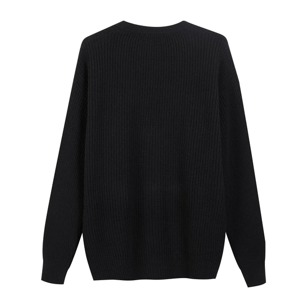 maglia CARDIGAN INGLESE nero