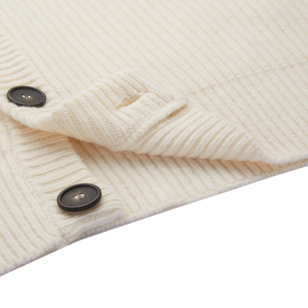 maglia CARDIGAN INGLESE panna