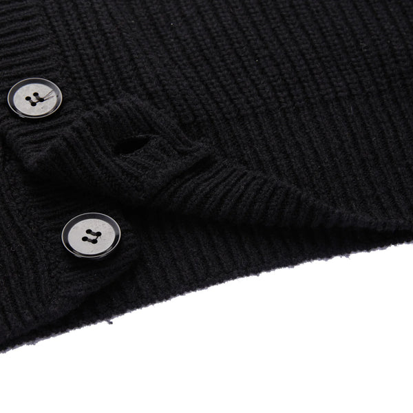 maglia CARDIGAN INGLESE nero
