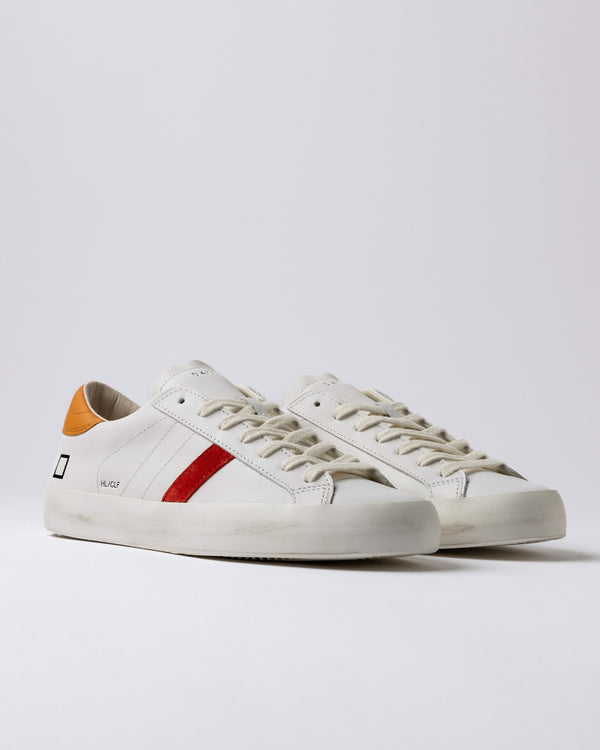HILL low calf white/orange