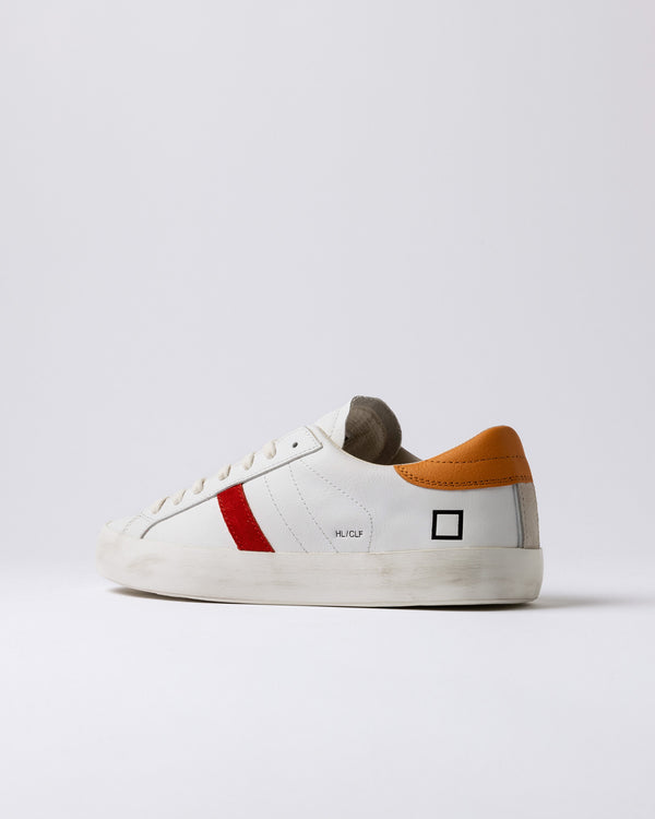 HILL low calf white/orange