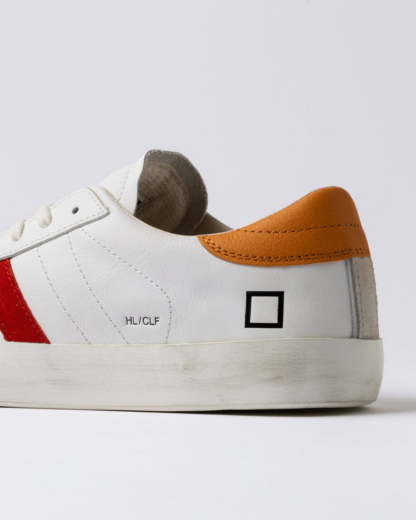 HILL low calf white/orange