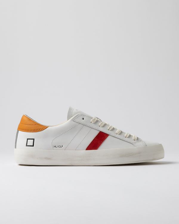 HILL low calf white/orange