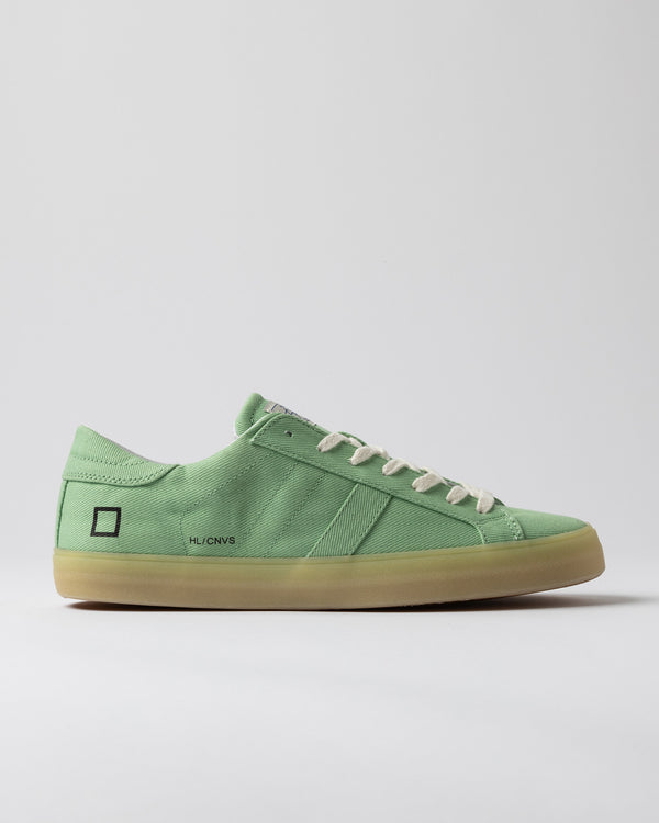 HILL low canvas verdino