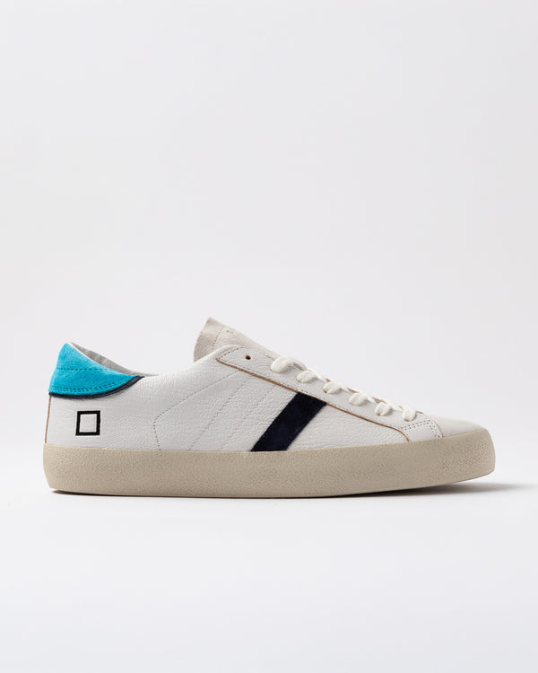 HILL LOW fluo white/blue