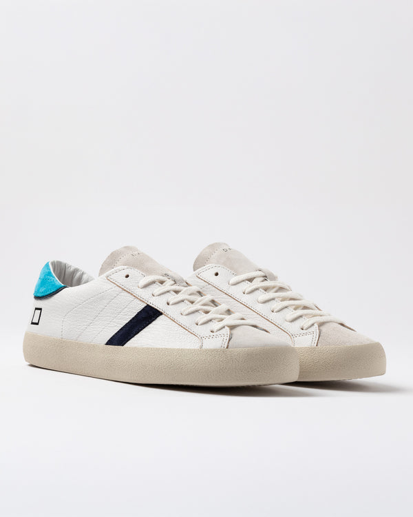 HILL LOW fluo white/blue