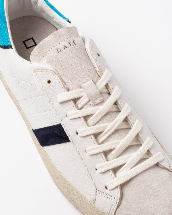 HILL LOW fluo white/blue