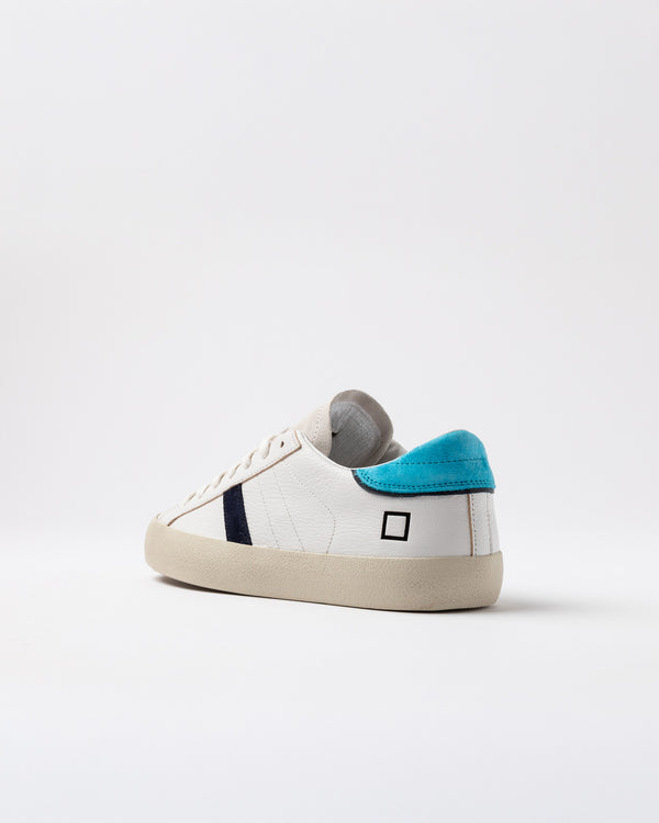 HILL LOW fluo white/blue