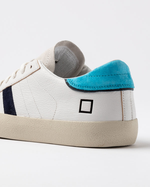 HILL LOW fluo white/blue