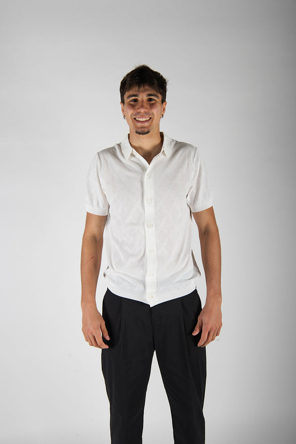 maglia LOSANGHE panna