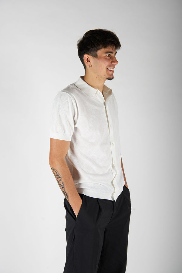 maglia LOSANGHE panna