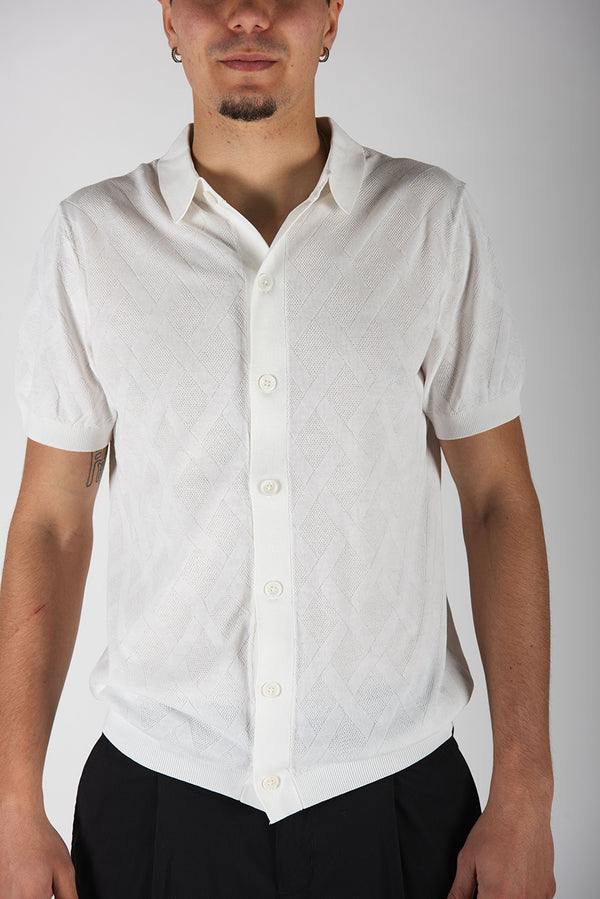maglia LOSANGHE panna