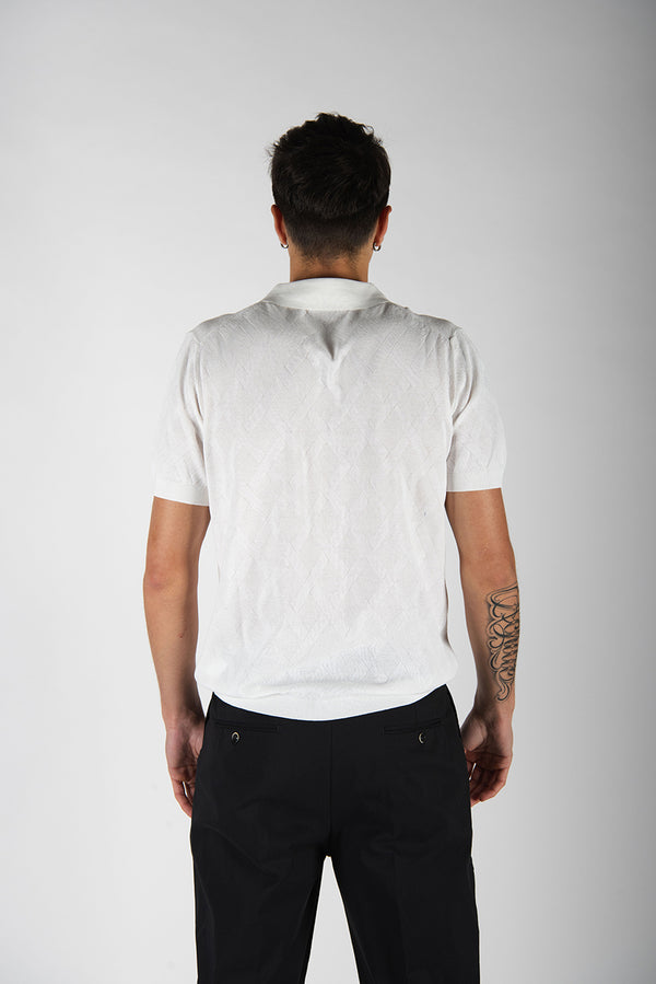 maglia LOSANGHE panna