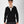 maglia ZIP nero