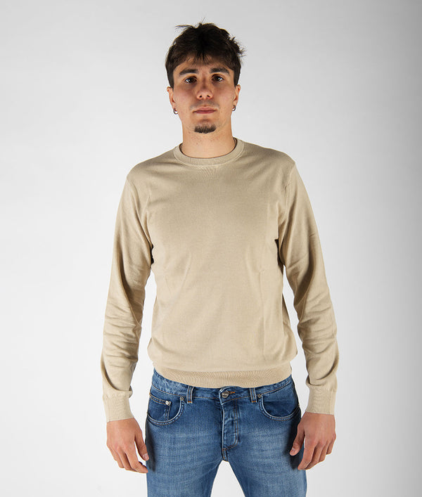 maglia CREPE sabbia