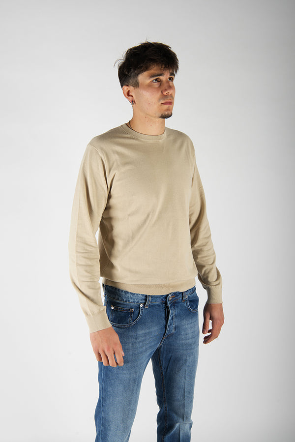 maglia CREPE sabbia