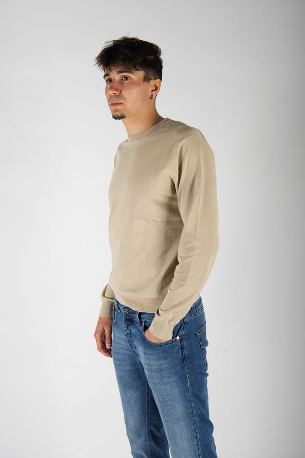 maglia CREPE sabbia