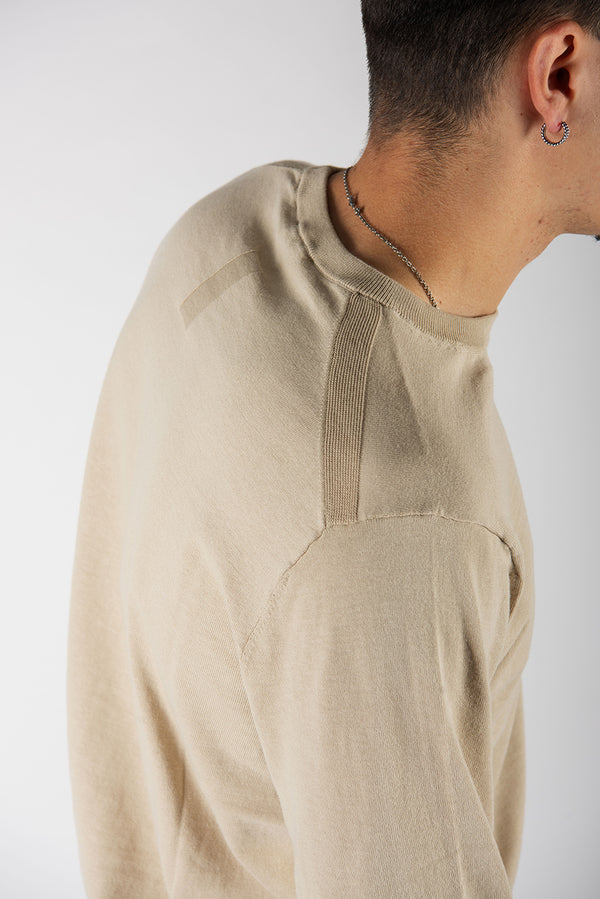 maglia CREPE sabbia
