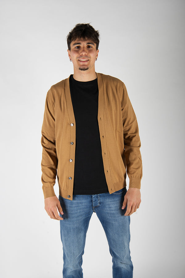 maglia CARDIGAN nocciola