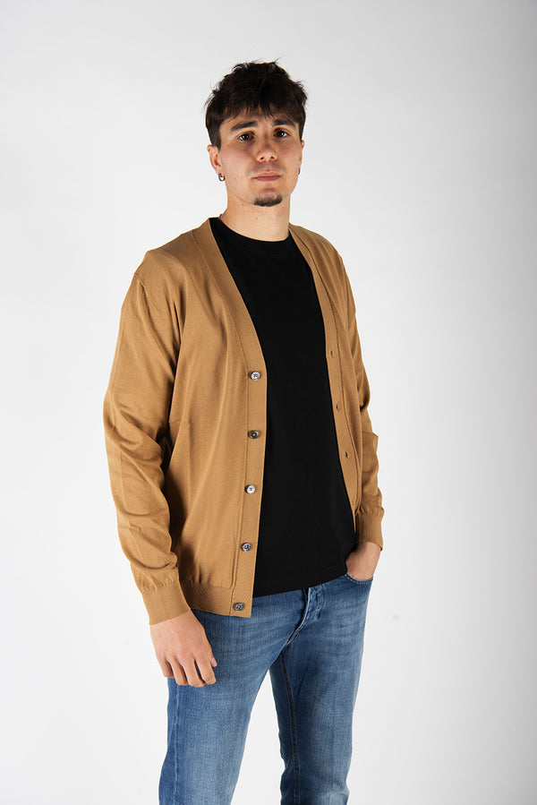 maglia CARDIGAN nocciola