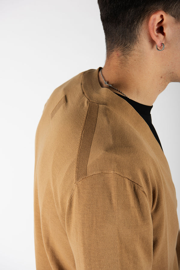 maglia CARDIGAN nocciola