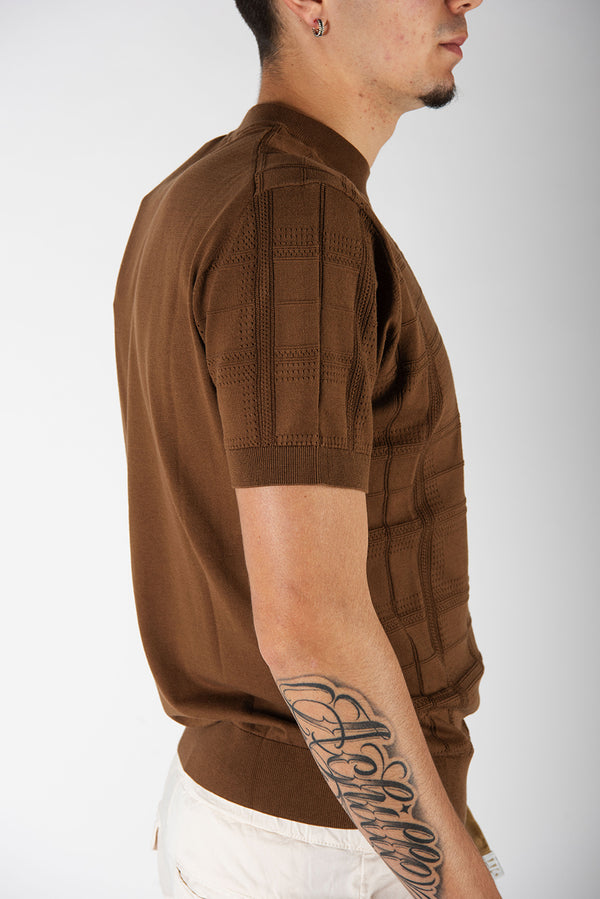 maglia GIRO LAVORATO nocciola