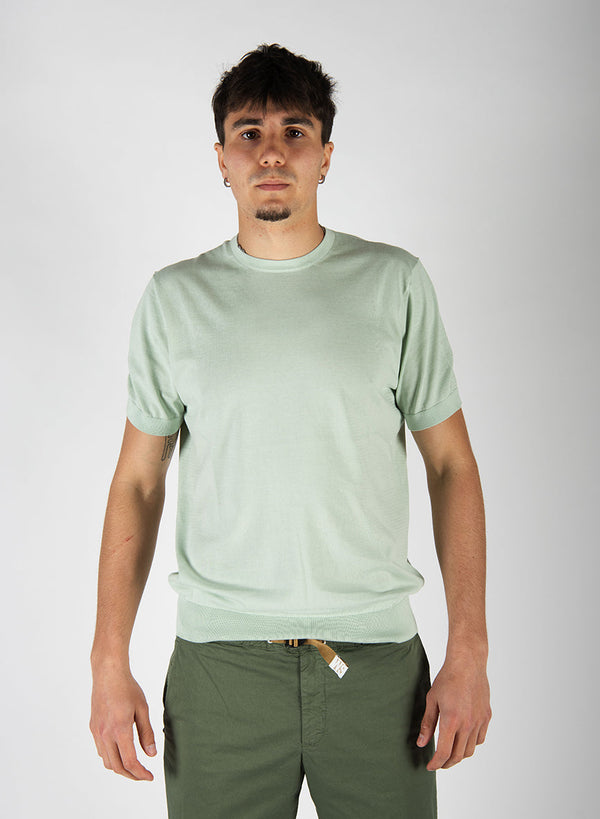 maglia FINEZZA M/C verde