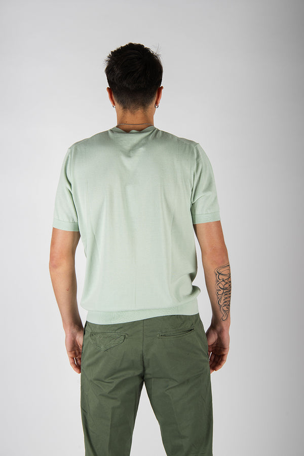 maglia FINEZZA M/C verde