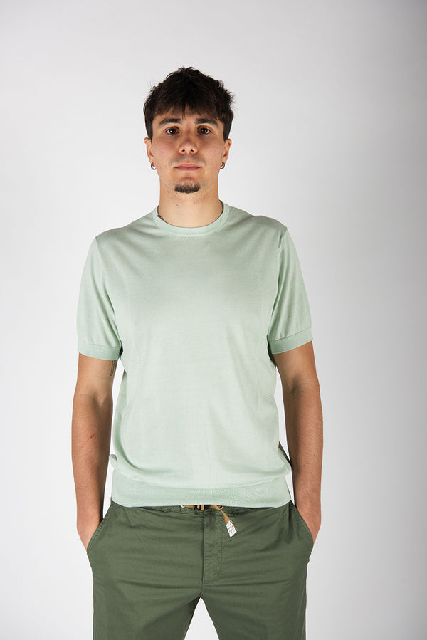 maglia FINEZZA M/C verde