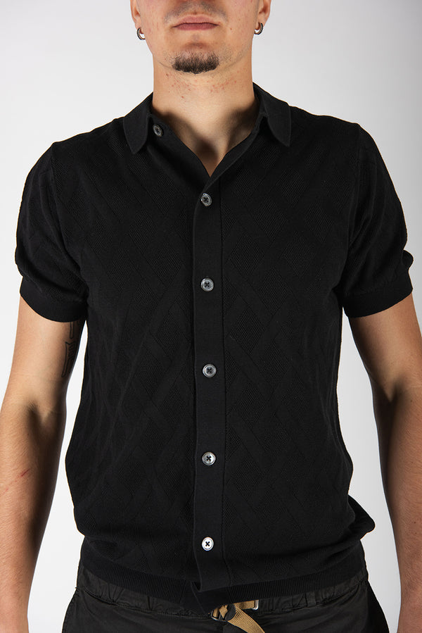maglia LOSANGHE nero